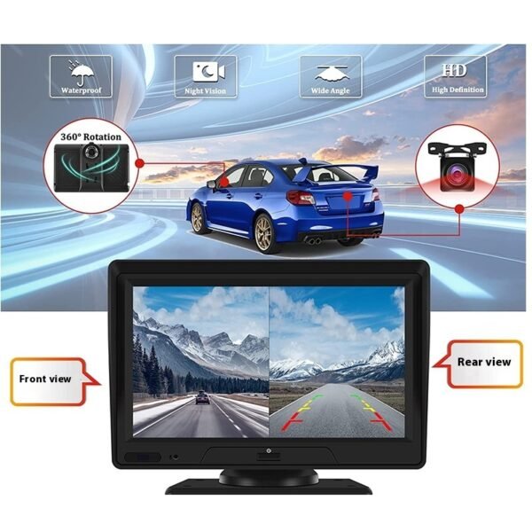 7-inch Portable Touch Monitor Wireless Car GPS Navigation - Image 2