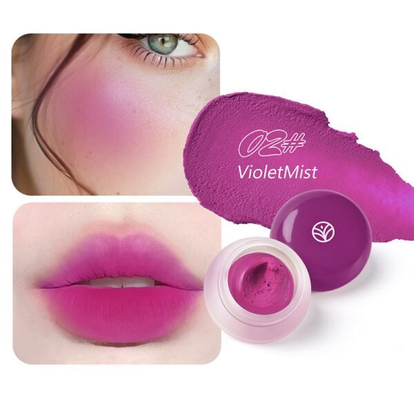 6 Colors Mousse Pudding Blush Mud Delicate - Image 2