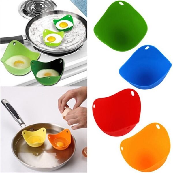 Green Silicone Egg Cooker 4 Color Silicone Egg Cooker - Image 4