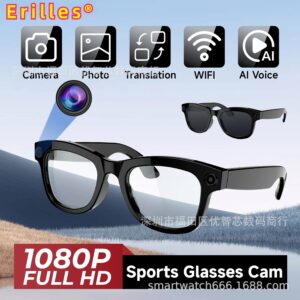 New Ai Glasses Sunglasses Can Make Calls, Record Videos, Take Photos, Translate Hd 1080P Anti-Shake M01